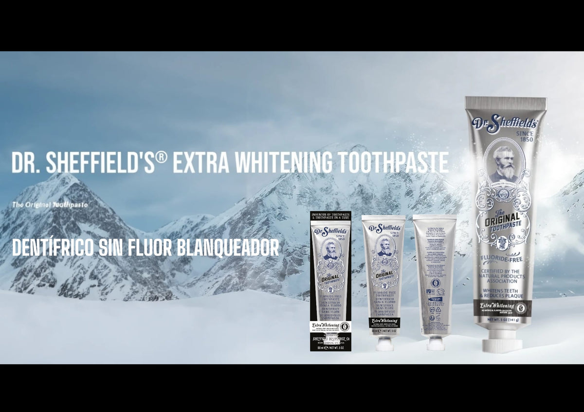 Dr. Sheffield's – Pasta dental blanqueadora sin flúor (exclusiva de farmacia)